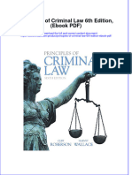 Principles of Criminal Law 6th Edition Ebook PDF