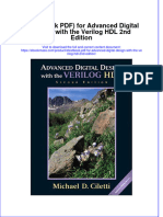 Etextbook PDF For Advanced Digital Design With The Verilog HDL 2nd Edition