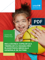 Ghid de Practici - Incluziunea Copiilor Și A Tinerilor Cu Dizabilități În Asistența Medicală Generală