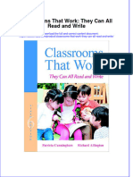 Classrooms That Work They Can All Read and Write