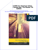 Etextbook PDF For American Urban Politics in A Global Age The Reader 7th Edition