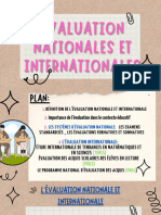 Evaluation Nationales Et Internatioles