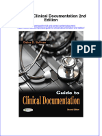 Guide To Clinical Documentation 2nd Edition