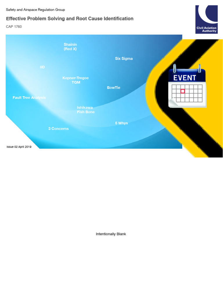 CAP 1760: Root Cause Analysis Guide | PDF | Technology & Engineering