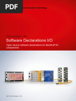 OpenSource SoftwareDeclarations IO en