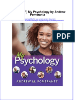 Ebook PDF My Psychology by Andrew Pomerantz