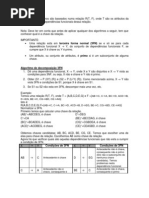 Algoritmos de normalização