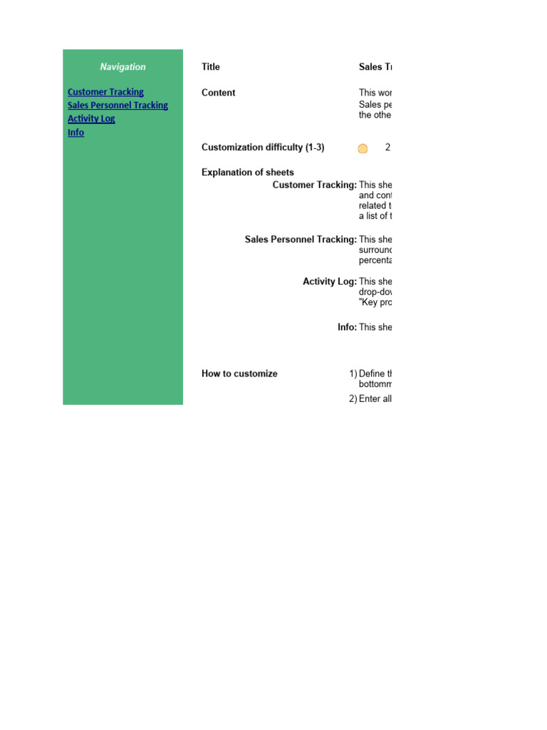 Sales tracking template v1 3 1 pdf menu computing computing