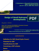 04 2009 Patra, Greece BPopa Design of SHP Developments