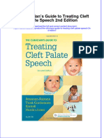 The Clinicians Guide To Treating Cleft Palate Speech 2nd Edition