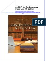 Etextbook PDF For Contemporary Business Law 8th Edition