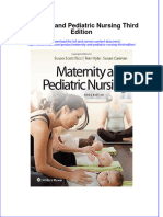 Maternity and Pediatric Nursing Third Edition