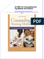 Etextbook PDF For Counseling The Nursing Mother 6th Edition