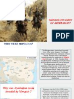 The First Mongoian Invasion of Azerbaijan
