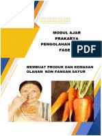 Modul Ajar Prakarya-Pengolahan - Membuat Produk Dan Kemasan Olahan Non Pangan Sayur - Fase D