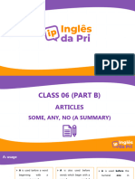 Class 06 (B) - Articles - Power Point