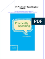 Ebook PDF Practically Speaking 2nd Edition