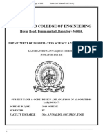 DAA Lab Manual Simplified Version