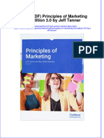 Ebook PDF Principles of Marketing 3rd Edition 3 0 by Jeff Tanner