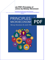 Ebook PDF Principles of Microeconomics by Betsey Stevenson
