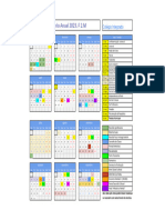 Calendário Anual 2023 - Ano Fund 2 e Médio