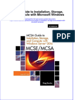 Mcsa Guide To Installation Storage and Compute With Microsoft Windows