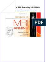 Handbook of Mri Scanning 1st Edition