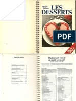 Betty Bossi - Les Desserts (Recettes de Cuisine)