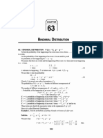 Binomail Distribution