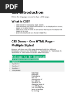 CSS Notes