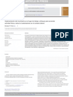 Implementing Movement at The Workplace Approaches To Increase Physical Activity and Reduce Sedentary Behavior in The Context of Work