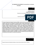 PROGRAMA NACIONAL DE SANIDADE DOS EQUÍDEOS: Sua Importância e As Doenças Abrangidas