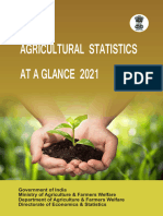 Agrcultural Statistics at A Glance 2021