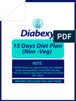 15 Days Diet Chart (Non-Veg)