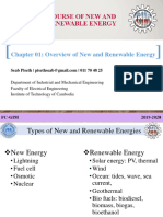Chapter 01-Overview of New and Renewable Energy