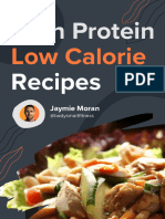20 Low Cal High Protein Recipe Ebook RD 1