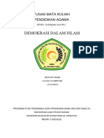 Tugas MK Pendidikan Agama Islam