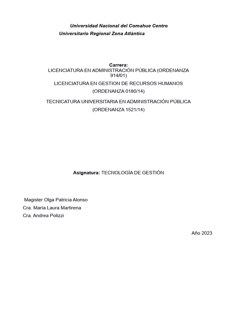 Programa 2023 | PDF | Administración Pública | Sistema