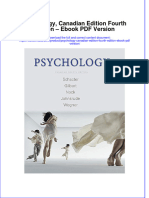 Psychology Canadian Edition Fourth Edition Ebook PDF Version