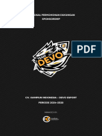 Proposal Permohonan Dukungan Sponsorship Devo