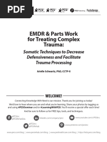 Manual Emdr Parts Work Treating Complex Trauma