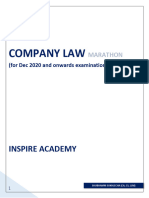 Company Law Marathon (For Dec 2020 and Onwards) Class File