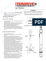 Belt Tension Gauge Instructions