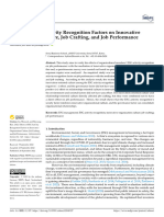 Effects of ESG Activity Recognition Factors On Innovative Organization Culture, Job Crafting, and Job Performance