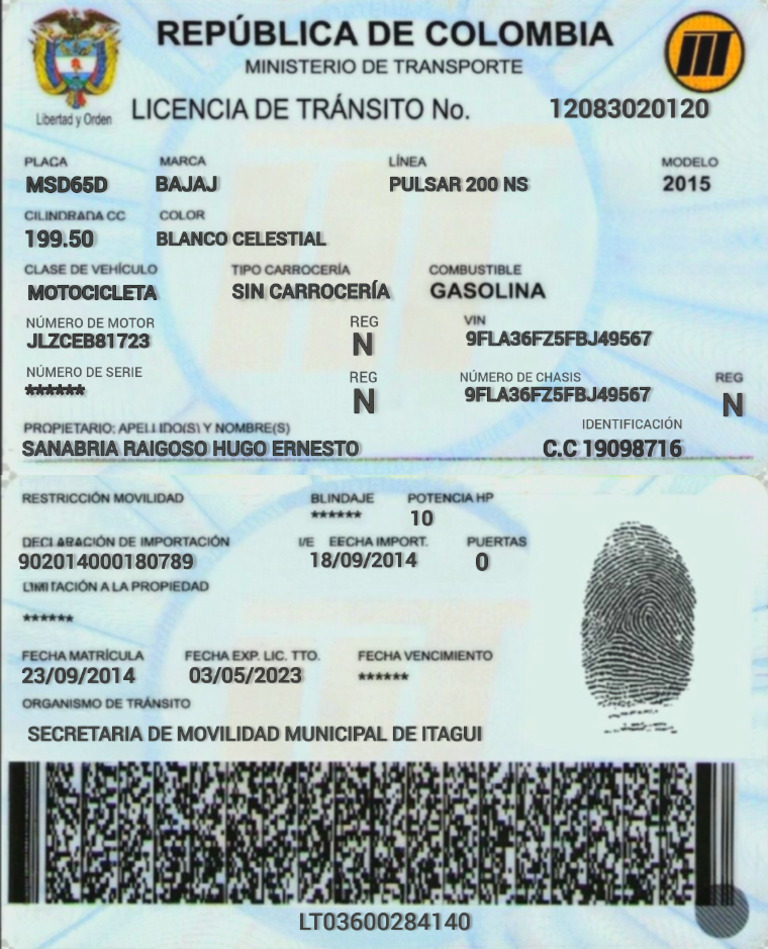 Licencia de Conducir | PDF
