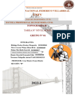 Informe de Topografia de Nivelacion