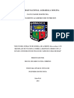 Universidad Nacional Agrariala Molina: Facultad de Zootecnia Departamento Academico de Nutricion