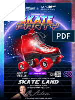 Flyer - Skate Party - Team Member