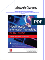Healthcare Information Technology Exam Guide For Chts and Cahims