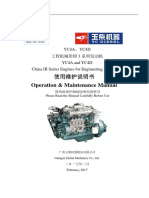 Operation and Maintenance Manual YC4A YC4D China III For Engineering Machinery-ECN